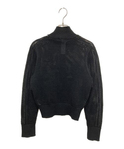 adidas（アディダス）adidas (アディダス) ニット クロシェ ファイヤーバード トラックトップ ブラック サイズ:Sの古着・服飾アイテム