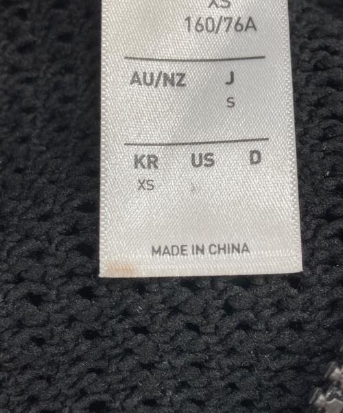 adidas（アディダス）adidas (アディダス) ニット クロシェ ファイヤーバード トラックトップ ブラック サイズ:Sの古着・服飾アイテム