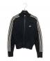 adidas（アディダス）の古着「ニット クロシェ ファイヤーバード トラックトップ」｜ブラック