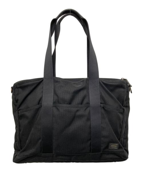PORTER（ポーター）PORTER (ポーター) ステージ トートバッグ ブラックの古着・服飾アイテム