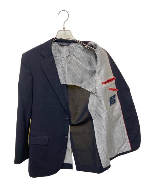 BROOKS BROTHERS（ブルックスブラザーズ）BROOKS BROTHERS (ブルックスブラザーズ) ロゴボタンブレザー ブラック サイズ:37SHTの古着・服飾アイテム