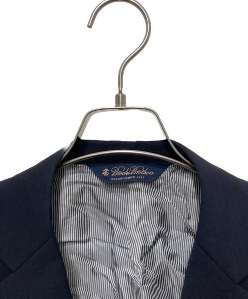 BROOKS BROTHERS（ブルックスブラザーズ）BROOKS BROTHERS (ブルックスブラザーズ) ロゴボタンブレザー ブラック サイズ:37SHTの古着・服飾アイテム