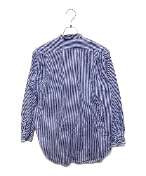 Engineered Garments（エンジニアド ガーメンツ）Engineered Garments (エンジニアド ガーメンツ) バンドカラーシャツ ブルー サイズ:Sの古着・服飾アイテム