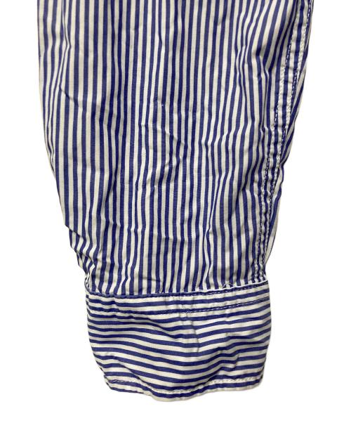 Engineered Garments（エンジニアド ガーメンツ）Engineered Garments (エンジニアド ガーメンツ) バンドカラーシャツ ブルー サイズ:Sの古着・服飾アイテム