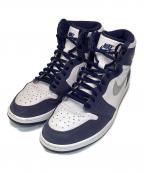 NIKEナイキ）の古着「Air Jordan 1 High OG CO.JP／エア ジョーダン 1 High OG CO.JP 」｜ホワイト×ネイビー