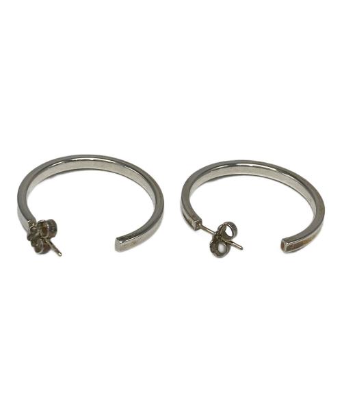 TIFFANY & Co.（ティファニー）TIFFANY & Co. (ティファニー) 1837 ナロー フープ ピアス ミディアム シルバーの古着・服飾アイテム