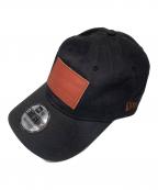 New Era×Yohji Yamamoto pour hommeニューエラ×ヨウジヤマモト プールオム）の古着「キャップ」｜ブラック