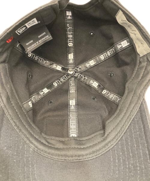 New Era（ニューエラ）New Era (ニューエラ) YOHJI YAMAMOTO pour homme  (ヨウジヤマモト プールオム) キャップ ブラックの古着・服飾アイテム