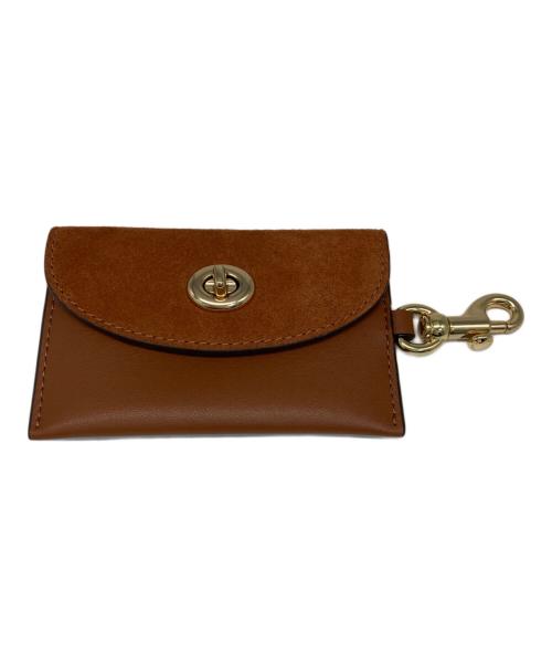 COACH（コーチ）COACH (コーチ) ターンロック小銭入れ ブラウンの古着・服飾アイテム
