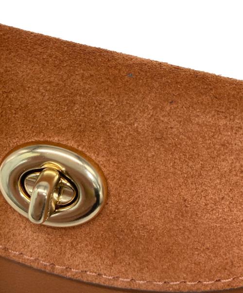 COACH（コーチ）COACH (コーチ) ターンロック小銭入れ ブラウンの古着・服飾アイテム