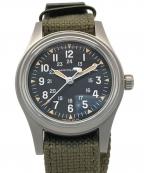 HAMILTONハミルトン）の古着「カーキ フィールド メカ 36mm」