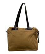 FILSONフィルソン）の古着「RUGGED TWILL TOTE BAG WITH ZIPPER」｜ベージュ