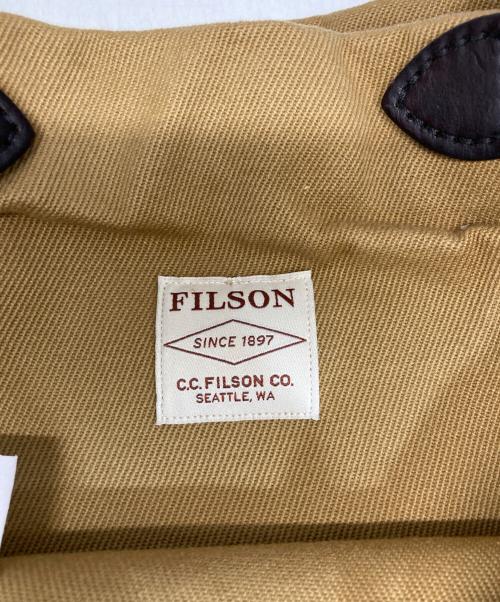 FILSON（フィルソン）FILSON (フィルソン) RUGGED TWILL TOTE BAG WITH ZIPPER ベージュの古着・服飾アイテム