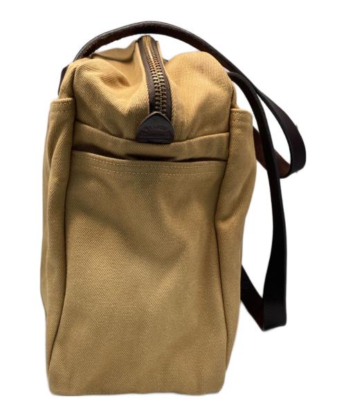 FILSON（フィルソン）FILSON (フィルソン) RUGGED TWILL TOTE BAG WITH ZIPPER ベージュの古着・服飾アイテム