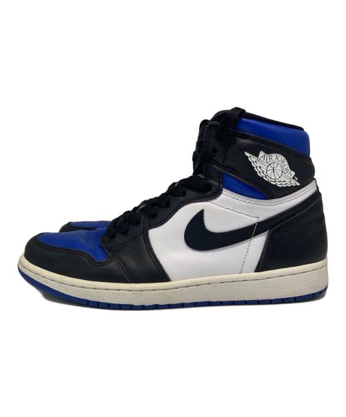 NIKE（ナイキ）NIKE (ナイキ) エアジョーダン1 レトロ ハイ OG ロイヤルトゥ ブルー×ブラック サイズ:US9.5の古着・服飾アイテム