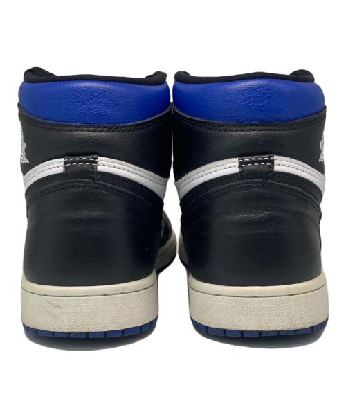 NIKE（ナイキ）NIKE (ナイキ) エアジョーダン1 レトロ ハイ OG ロイヤルトゥ ブルー×ブラック サイズ:US9.5の古着・服飾アイテム