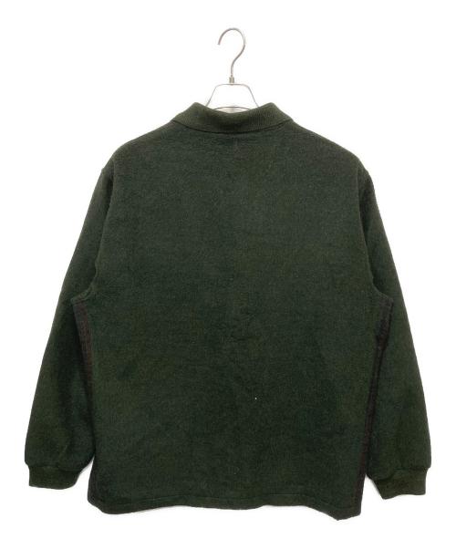 Burberry's（バーバリーズ）Burberry's (バーバリーズ) ウールジャケットブルゾン グリーン サイズ:Ⅿの古着・服飾アイテム
