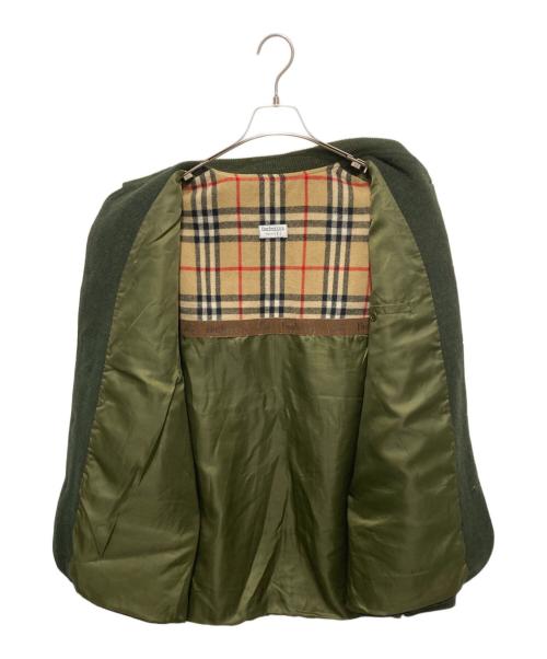 Burberry's（バーバリーズ）Burberry's (バーバリーズ) ウールジャケットブルゾン グリーン サイズ:Ⅿの古着・服飾アイテム