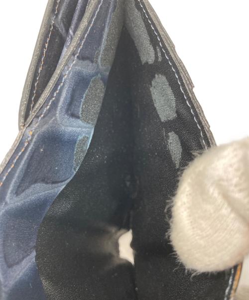 Jean Paul GAULTIER（ジャンポールゴルチェ）Jean Paul GAULTIER (ジャンポールゴルチェ) 2つ折り財布 ブルーの古着・服飾アイテム