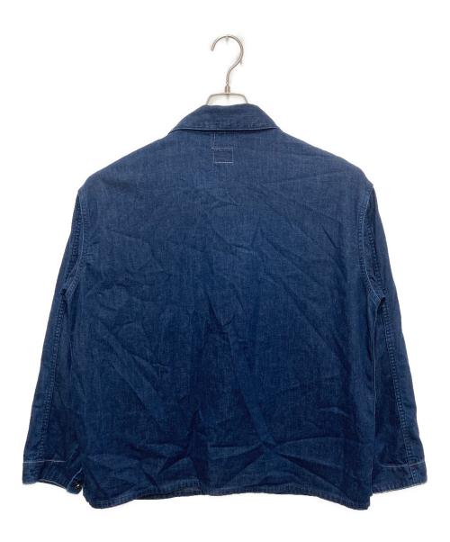 POST O'ALLS（ポストオーバーオールズ）POST O'ALLS (ポストオーバーオールズ) Sylvania カバーオール インディゴ サイズ:Ⅿの古着・服飾アイテム
