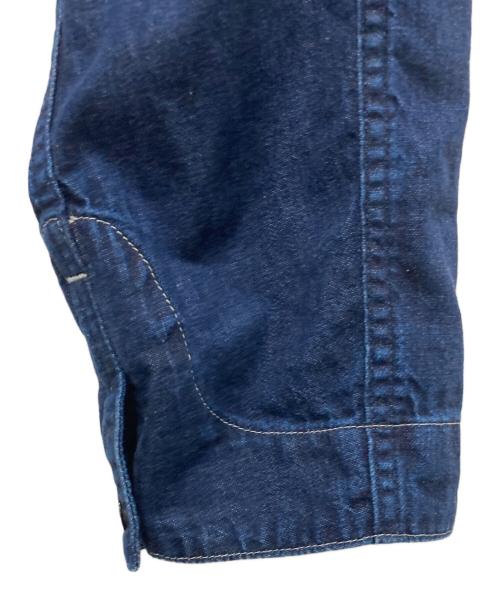 POST O'ALLS（ポストオーバーオールズ）POST O'ALLS (ポストオーバーオールズ) Sylvania カバーオール インディゴ サイズ:Ⅿの古着・服飾アイテム