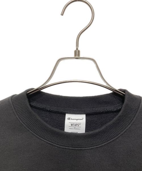 Champion（チャンピオン）Champion (チャンピオン) WTAPS (ダブルタップス) ACADEMY CREW NECK グレー サイズ:Ⅿの古着・服飾アイテム