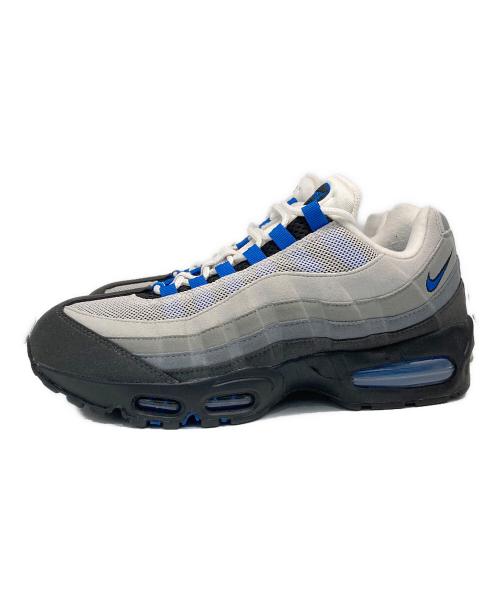 NIKE（ナイキ）NIKE (ナイキ) Air Max 95 OG Big Bubble／エア マックス 95 オージー ビッグ バブル グレー×ブルー サイズ:US9.5の古着・服飾アイテム