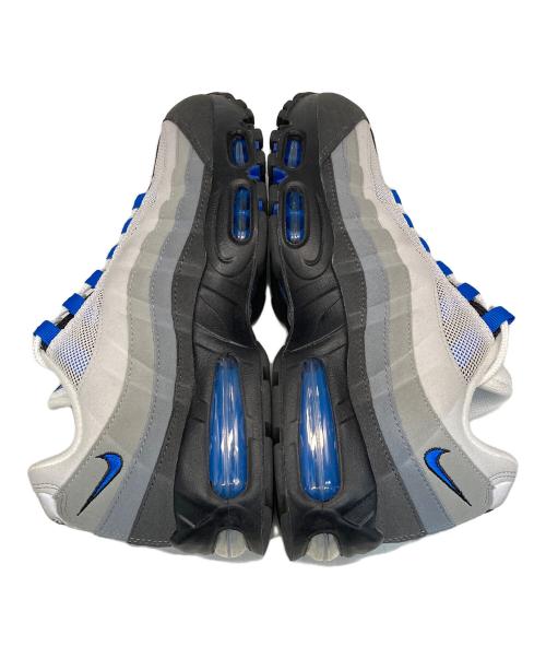 NIKE（ナイキ）NIKE (ナイキ) Air Max 95 OG Big Bubble／エア マックス 95 オージー ビッグ バブル グレー×ブルー サイズ:US9.5の古着・服飾アイテム