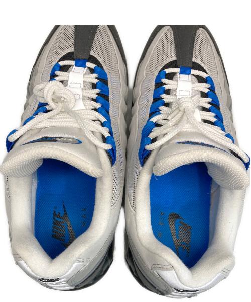 NIKE（ナイキ）NIKE (ナイキ) Air Max 95 OG Big Bubble／エア マックス 95 オージー ビッグ バブル グレー×ブルー サイズ:US9.5の古着・服飾アイテム