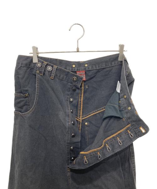 GAULTIER JEANS（ゴルチエジーンズ）GAULTIER JEANS (ゴルチエジーンズ) バストデニムパンツ ブラック サイズ:73.5cm (W29・L)の古着・服飾アイテム