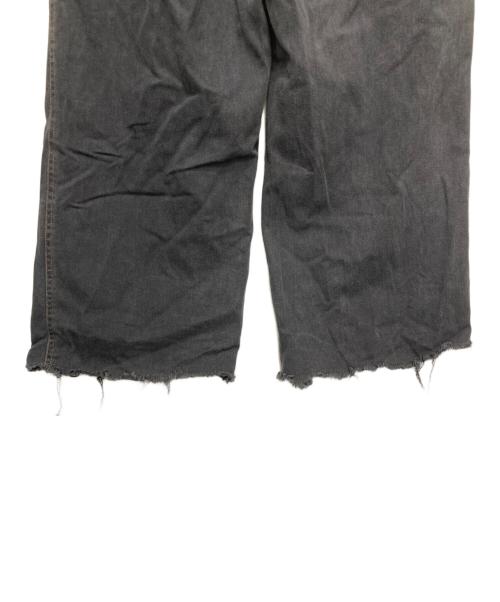 GAULTIER JEANS（ゴルチエジーンズ）GAULTIER JEANS (ゴルチエジーンズ) バストデニムパンツ ブラック サイズ:73.5cm (W29・L)の古着・服飾アイテム