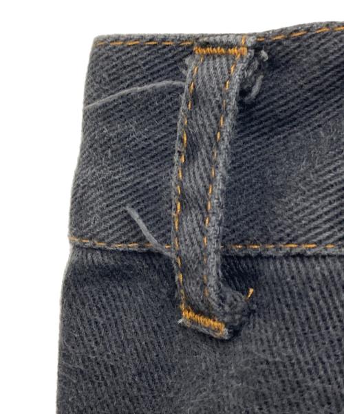 GAULTIER JEANS（ゴルチエジーンズ）GAULTIER JEANS (ゴルチエジーンズ) バストデニムパンツ ブラック サイズ:73.5cm (W29・L)の古着・服飾アイテム