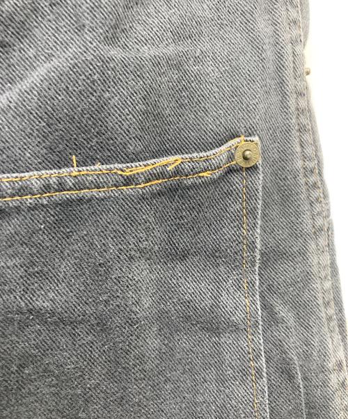 GAULTIER JEANS（ゴルチエジーンズ）GAULTIER JEANS (ゴルチエジーンズ) バストデニムパンツ ブラック サイズ:73.5cm (W29・L)の古着・服飾アイテム