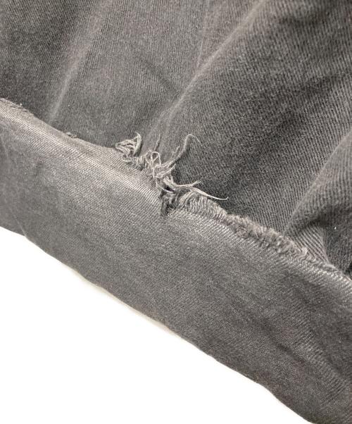 GAULTIER JEANS（ゴルチエジーンズ）GAULTIER JEANS (ゴルチエジーンズ) バストデニムパンツ ブラック サイズ:73.5cm (W29・L)の古着・服飾アイテム