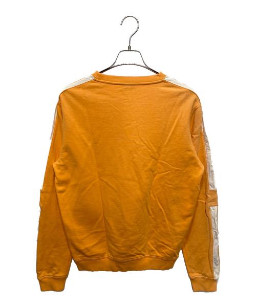 HERMES（エルメス）HERMES (エルメス) サイドラインスウェット オレンジ サイズ:Ⅿの古着・服飾アイテム