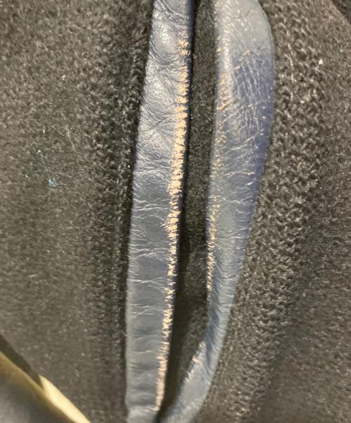 skookum（スクーカム）skookum (スクーカム) レザー切替スタジャン ブラック サイズ:38の古着・服飾アイテム