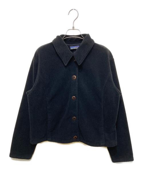 Patagonia（パタゴニア）Patagonia (パタゴニア) 90’sシンチラカーディガン ブラック サイズ:Ⅼの古着・服飾アイテム