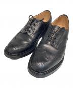 Tricker'sトリッカーズ）の古着「BOURTON ウィングチップシューズ」｜ブラック