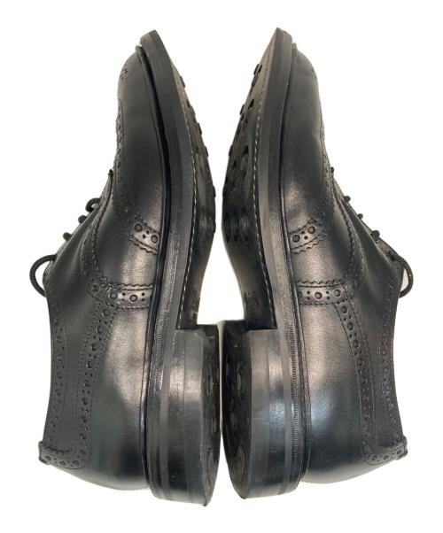 Tricker's（トリッカーズ）Tricker's (トリッカーズ) BOURTON ウィングチップシューズ ブラック サイズ:UK8.5の古着・服飾アイテム