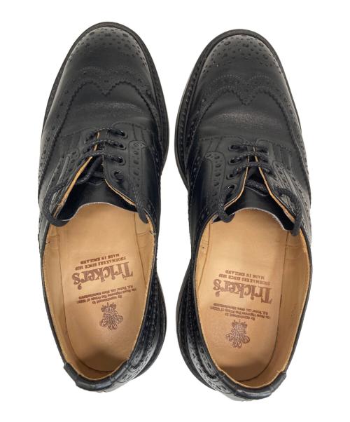 Tricker's（トリッカーズ）Tricker's (トリッカーズ) BOURTON ウィングチップシューズ ブラック サイズ:UK8.5の古着・服飾アイテム