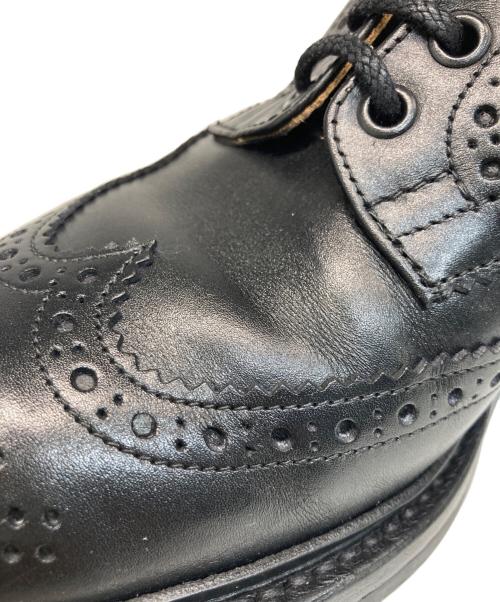 Tricker's（トリッカーズ）Tricker's (トリッカーズ) BOURTON ウィングチップシューズ ブラック サイズ:UK8.5の古着・服飾アイテム