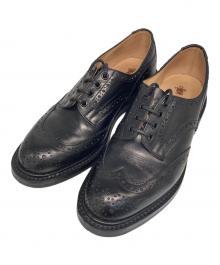 Tricker's（トリッカーズ）の古着「BOURTON ウィングチップシューズ」｜ブラック