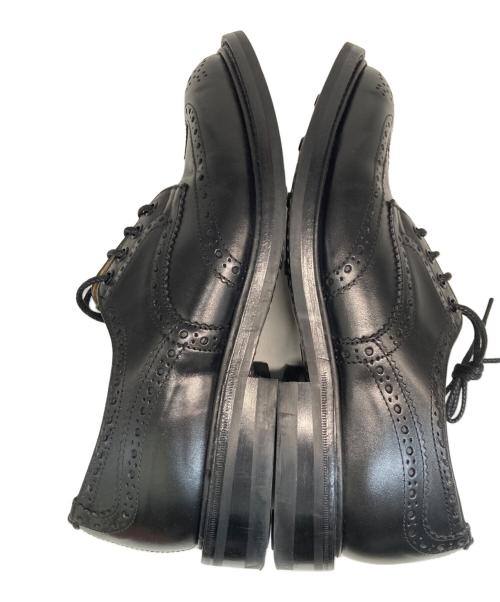 Tricker's（トリッカーズ）Tricker's (トリッカーズ) BOURTON ウィングチップシューズ ブラック サイズ:UK８の古着・服飾アイテム