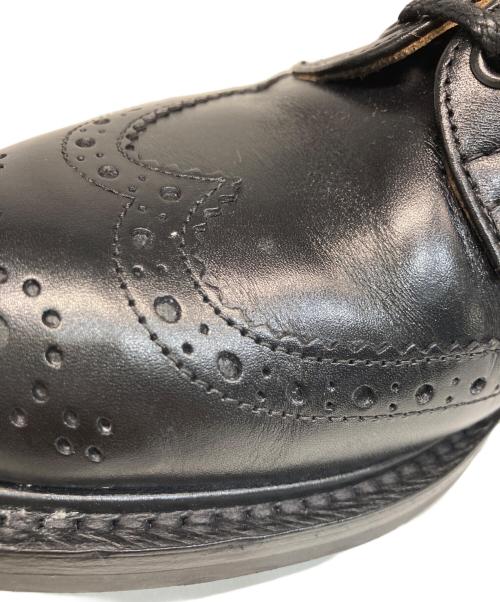 Tricker's（トリッカーズ）Tricker's (トリッカーズ) BOURTON ウィングチップシューズ ブラック サイズ:UK８の古着・服飾アイテム