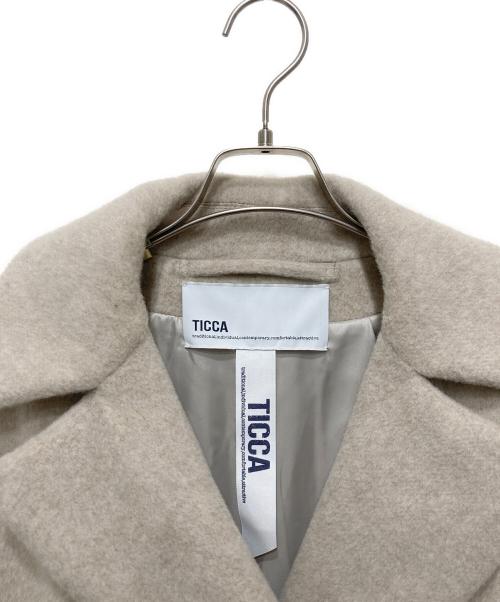 ticca（ティッカ）ticca (ティッカ) テントコート ベージュ サイズ:FREEの古着・服飾アイテム