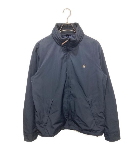 POLO RALPH LAUREN（ポロ・ラルフローレン）POLO RALPH LAUREN (ポロ・ラルフローレン) ナイロンジャケット ネイビー サイズ:Ⅼの古着・服飾アイテム