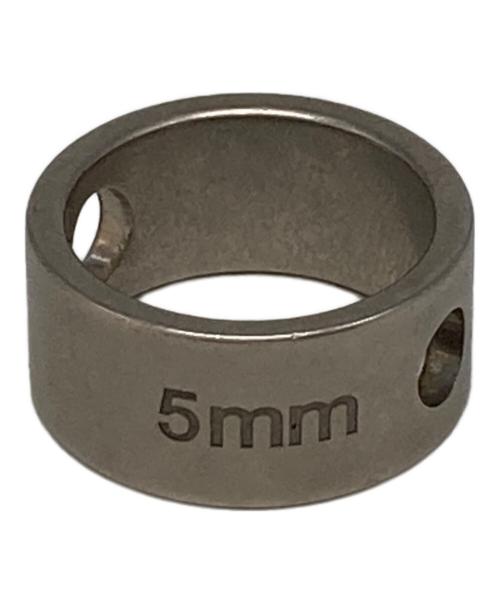 MM6 Maison Margiela（エムエムシックスメゾンマルジェラ）MM6 Maison Margiela (エムエムシックスメゾンマルジェラ) 5mmカットアウトリング シルバー サイズ:15号の古着・服飾アイテム