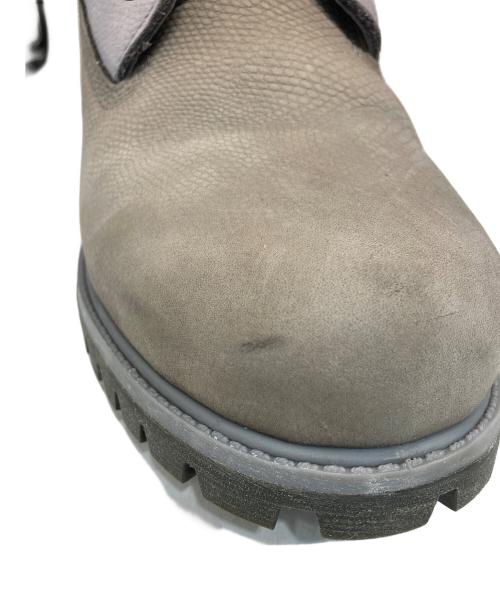Timberland（ティンバーランド）Timberland (ティンバーランド) 6インチ プレミアム ウォータープルーフ ブーツ グレー サイズ:US9の古着・服飾アイテム
