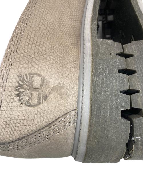 Timberland（ティンバーランド）Timberland (ティンバーランド) 6インチ プレミアム ウォータープルーフ ブーツ グレー サイズ:US9の古着・服飾アイテム