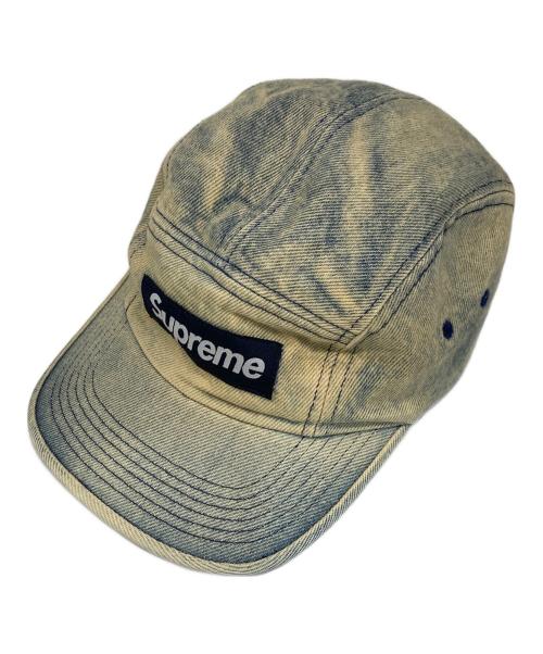 SUPREME（シュプリーム）SUPREME (シュプリーム) Washed Chino Twill Camp CAP／ウォッシュド チノ ツイル キャンプキャップ インディゴの古着・服飾アイテム